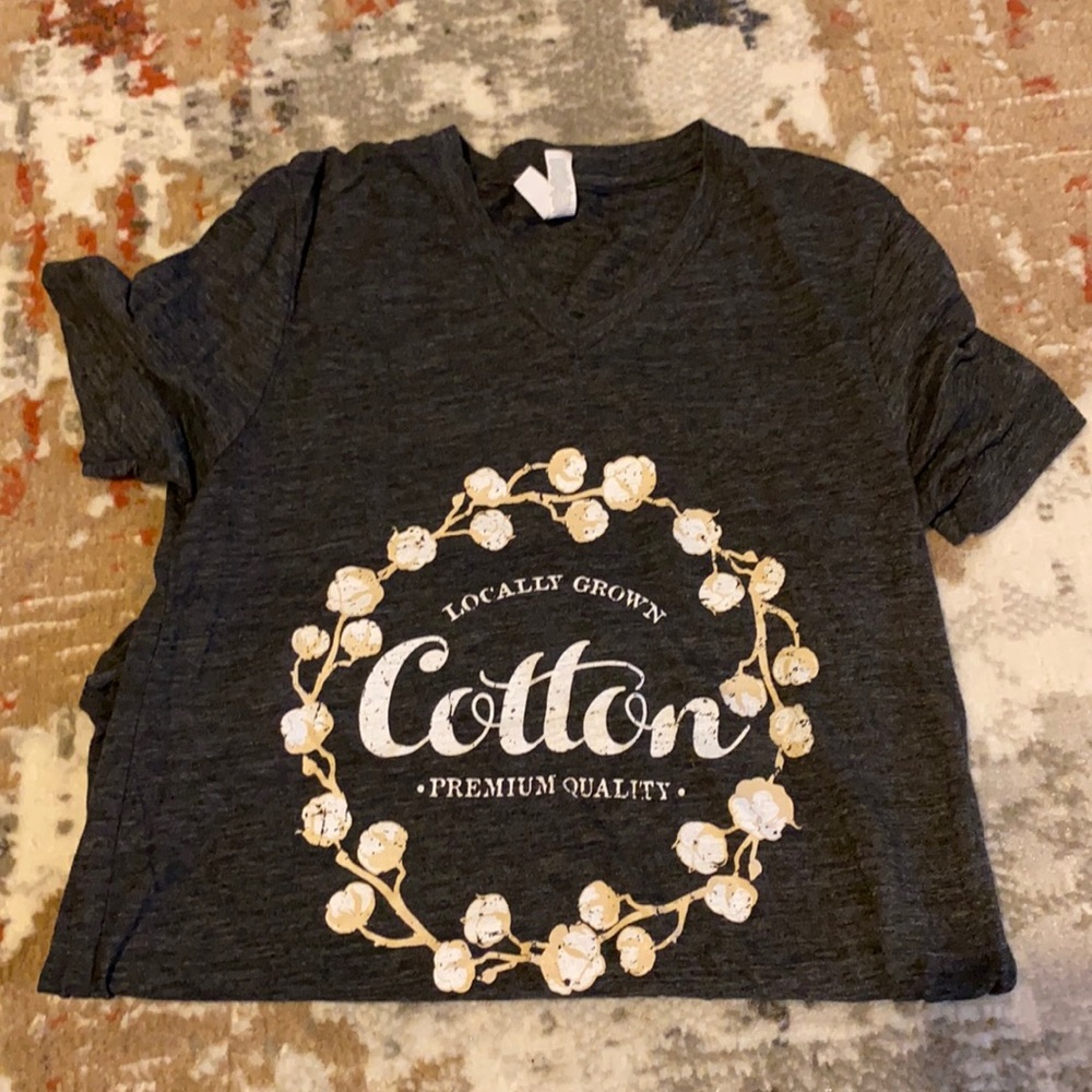 V neck heather black/charcoal